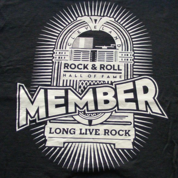 ROCK & ROLL HALL OF FAME Member Tshirt, L, Black, Jukebox - Picture 7 of 8